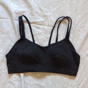 Black Lululemon Like A Cloud Sports Bra Size 10